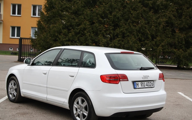 Audi A3 cena 31900 przebieg: 162700, rok produkcji 2010 z Jarocin małe 254